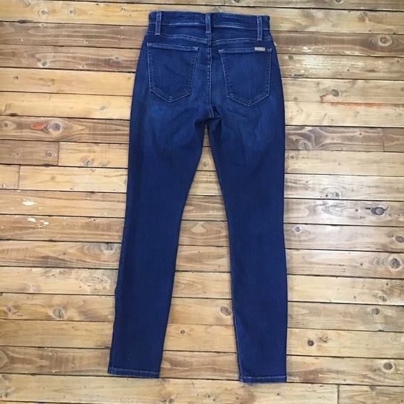 JOE’S jeans Flawless The Charlie high rise skinny ankle size 24 pleated high - Picture 3 of 13